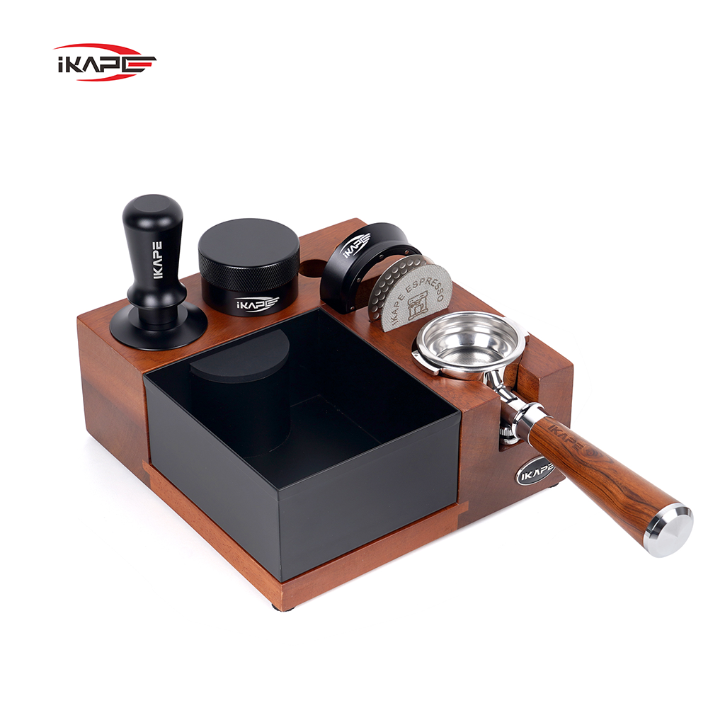 Knock Box V5 Puck Prep Set - Tamper Included
