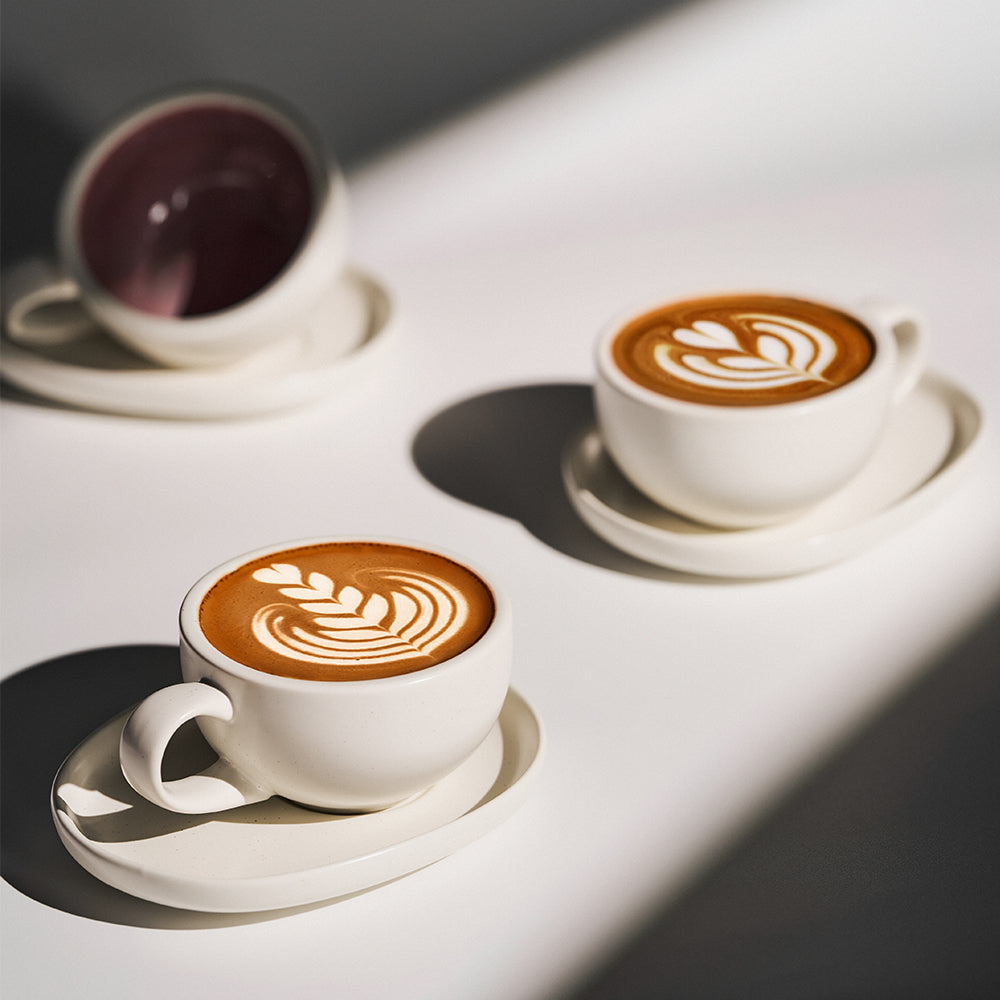 Latte Cup 300ml - Pink, Brown or Blue