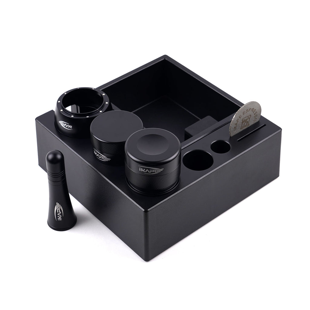Distributor, Knock Box and Puck Prep Set