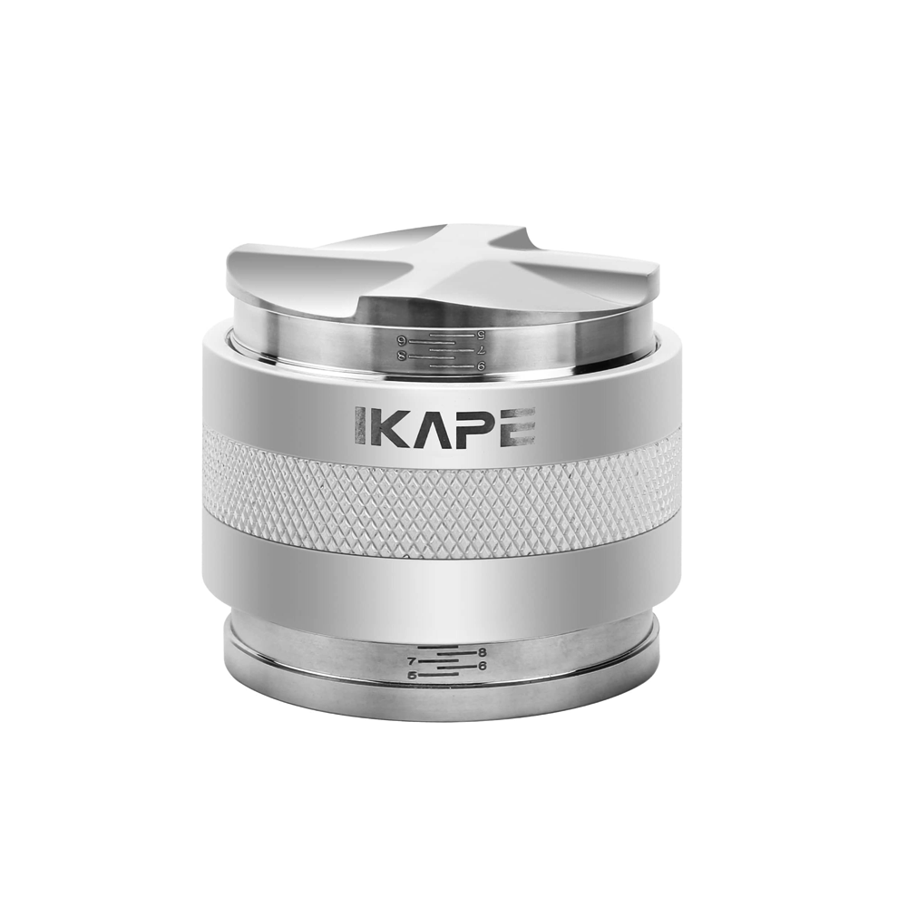 2-in-1 Distributor and Tamper - Adjustable Depth