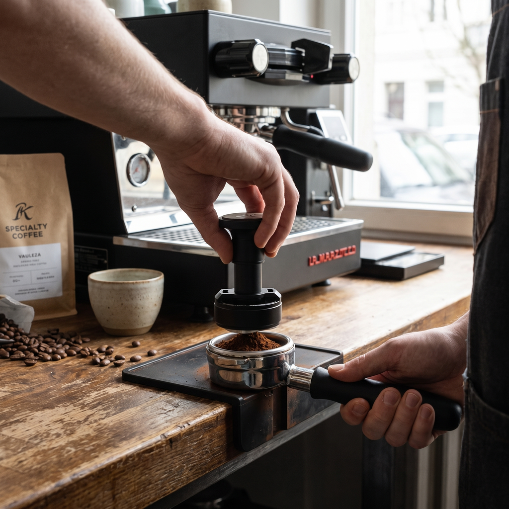 IKAPE All-in-One Coffee Distributor and Tamper Combo - UniPress