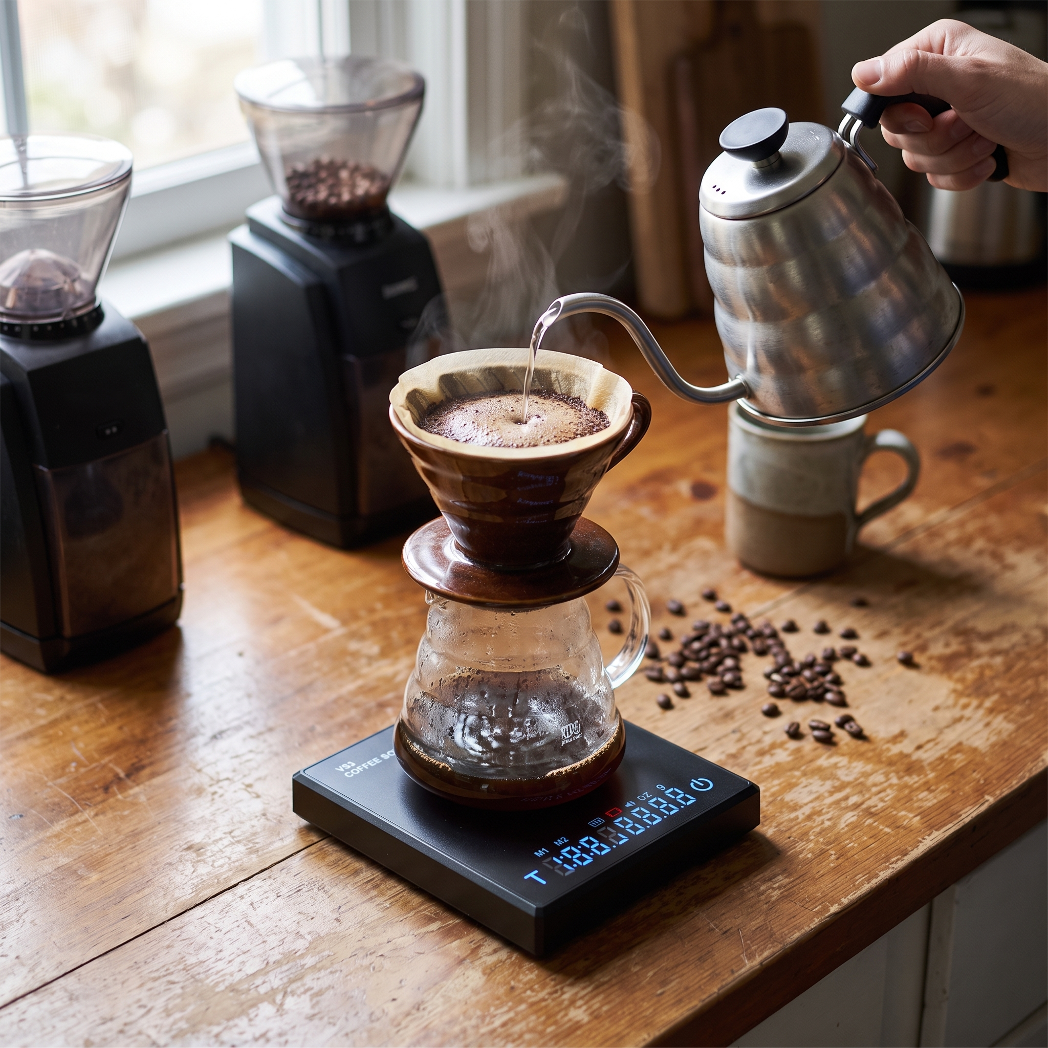 IKAPE V1 Coffee Scale-Mini For Espresso Machine