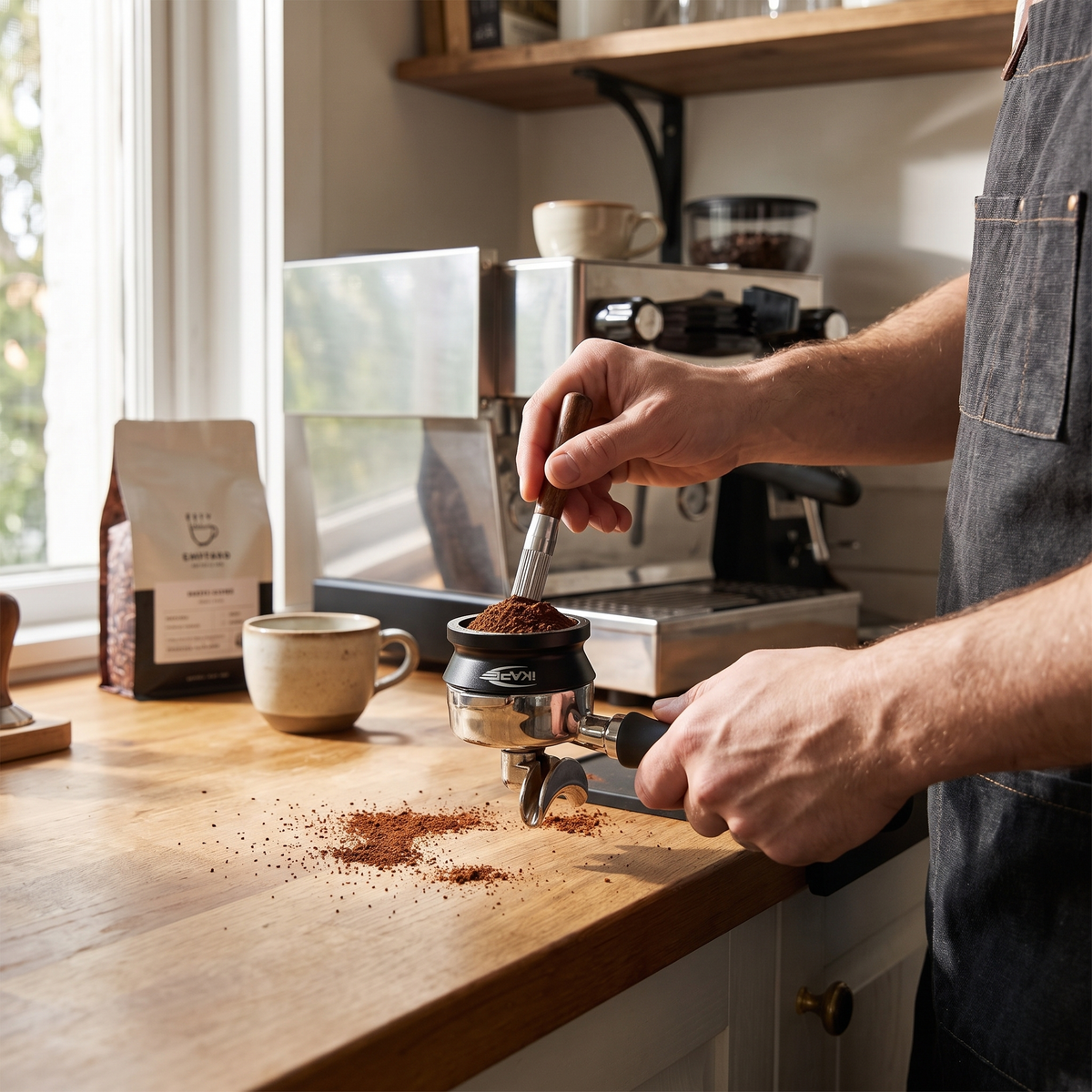 IKAPE V3 Espresso Magnetic Dosing Funnel / Non-embedded