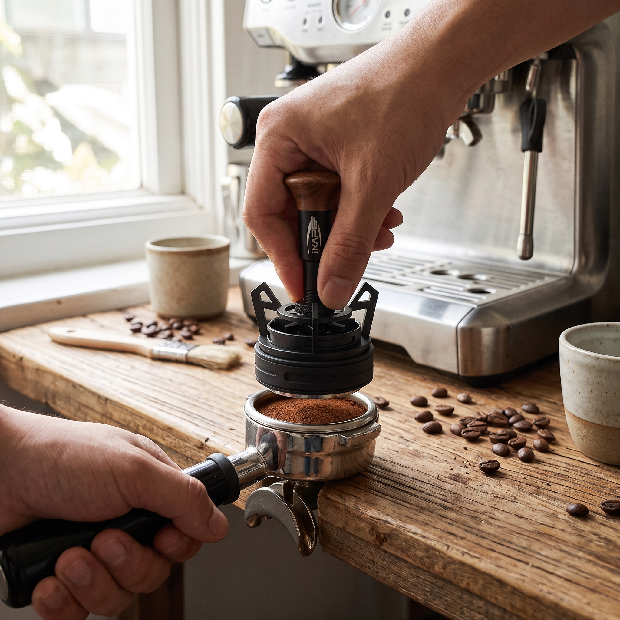 IKAPE V3 Espresso Rotary Springback WDT Distribution Tool