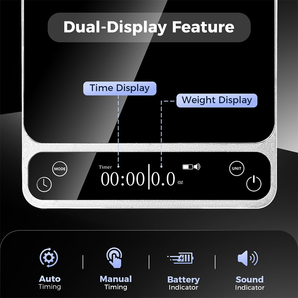 Bluetooth Coffee Scale V2 Pro - App Connected