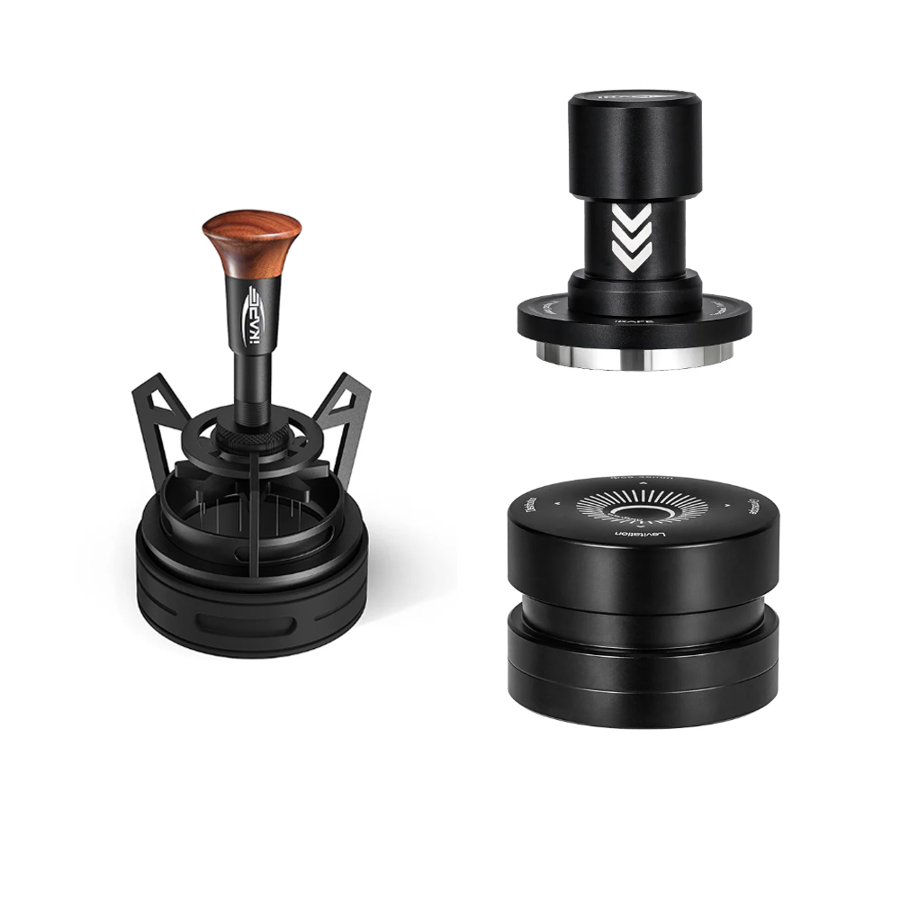 Puck Prep Bundle - Impact Tamper and Distributor