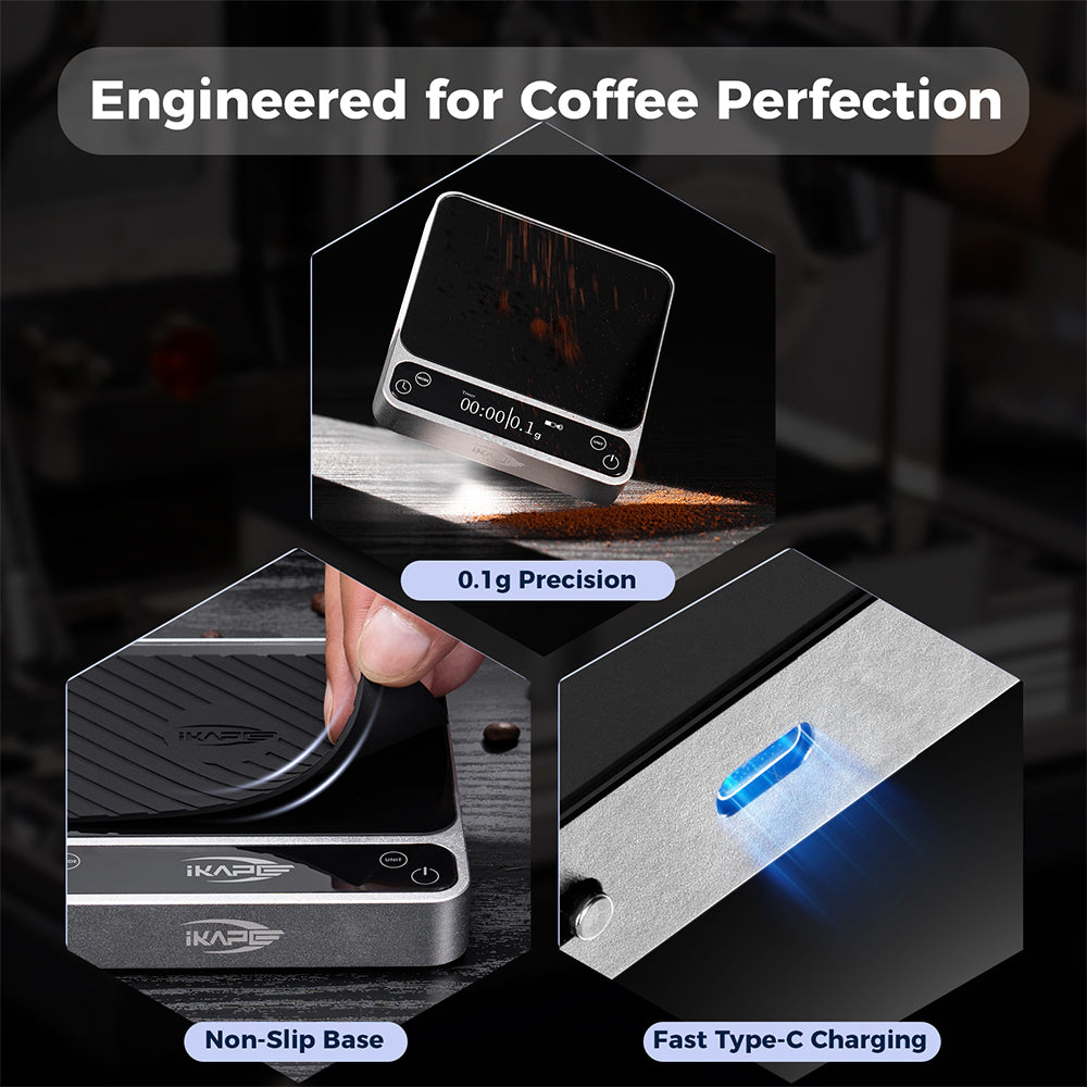 Bluetooth Coffee Scale V2 Pro - App Connected