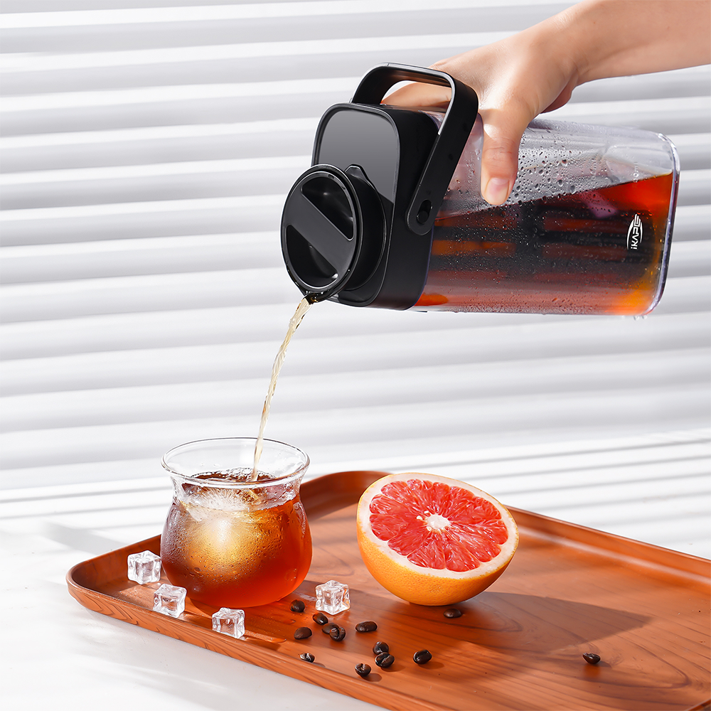 Cold Brew Coffee Maker 1100ml - Black or Brown