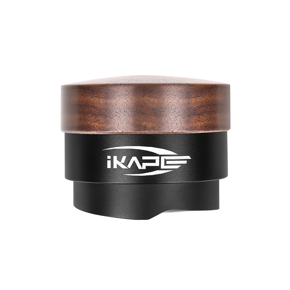 Gravity Distributor - Wooden Handle, Black Base, for 51mm, 54mm and 58mm portafilters
